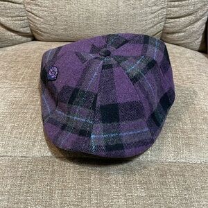 Boston Scally Eight Panel “Violet Rose” Cap